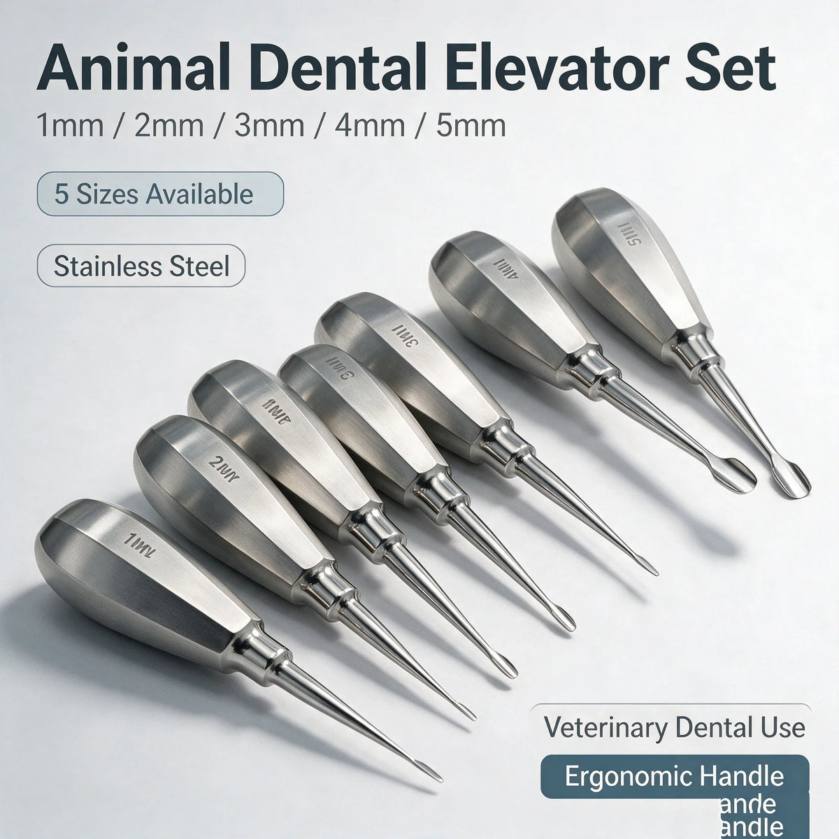 Pet Dog Cat Short Handle Dental Elevator - MyPetDollar.com