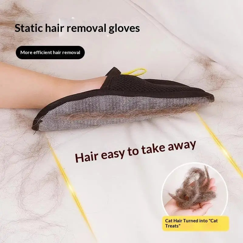 Portable Washable Pet Hair Remover Gloves - MyPetDollar.com
