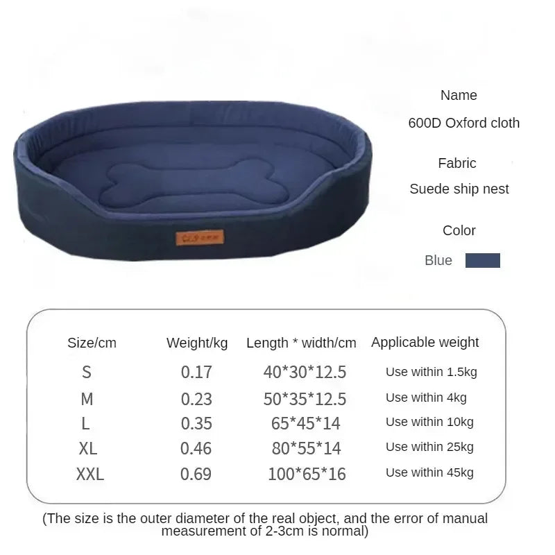 Double Sided Dog Bed Big Size Extra Large - MyPetDollar.com