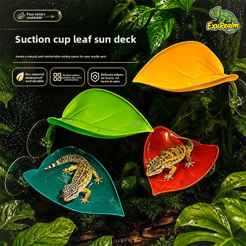 Reptile Leaf Bedding – Mini Suction Cup - MyPetDollar.com