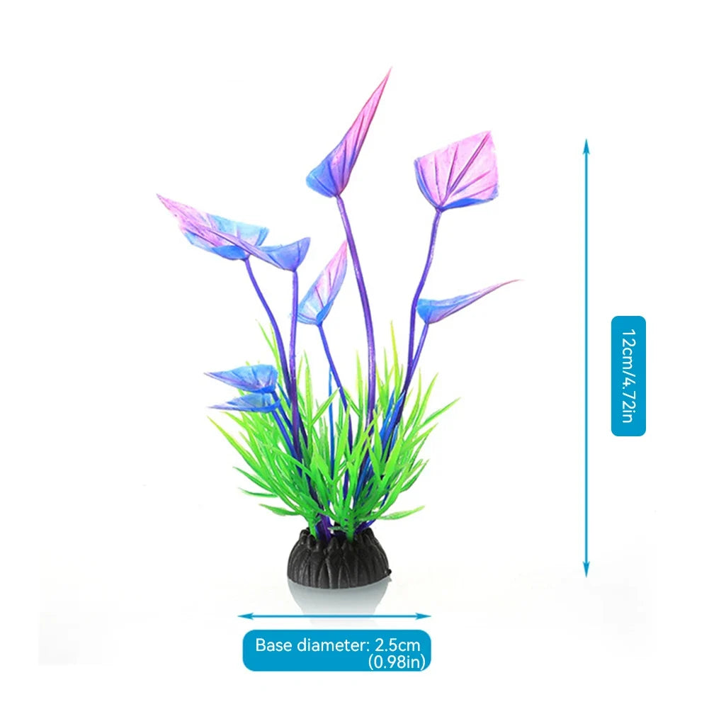 Artificial Aquarium Decor Plants Plastic - MyPetDollar.com