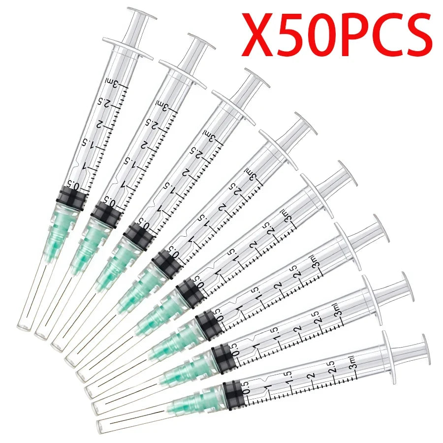 3ml Disposable Luer Lock Syringe – 2 Colors