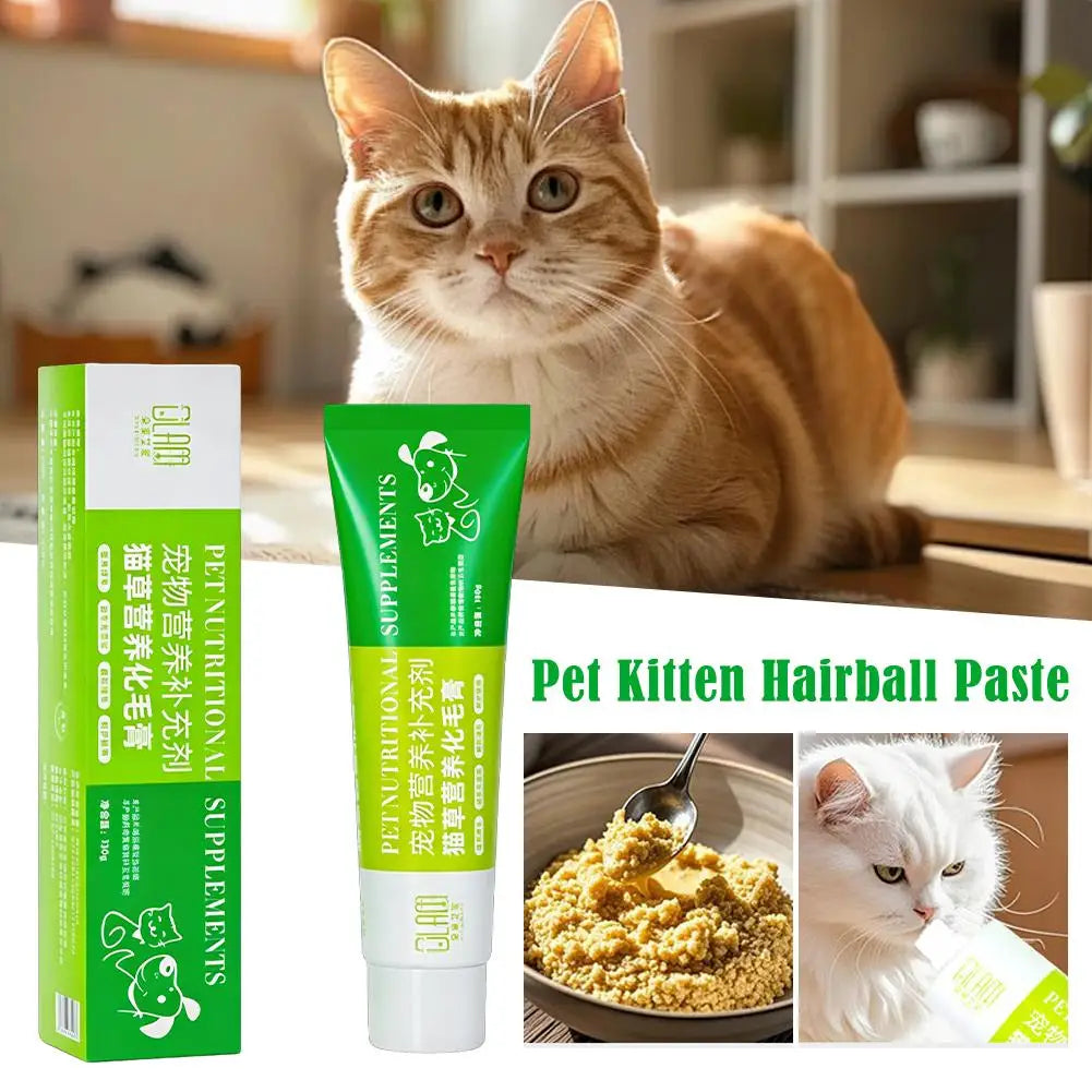 Pet Hairball Paste Nutritional Cream Cat - MyPetDollar.com