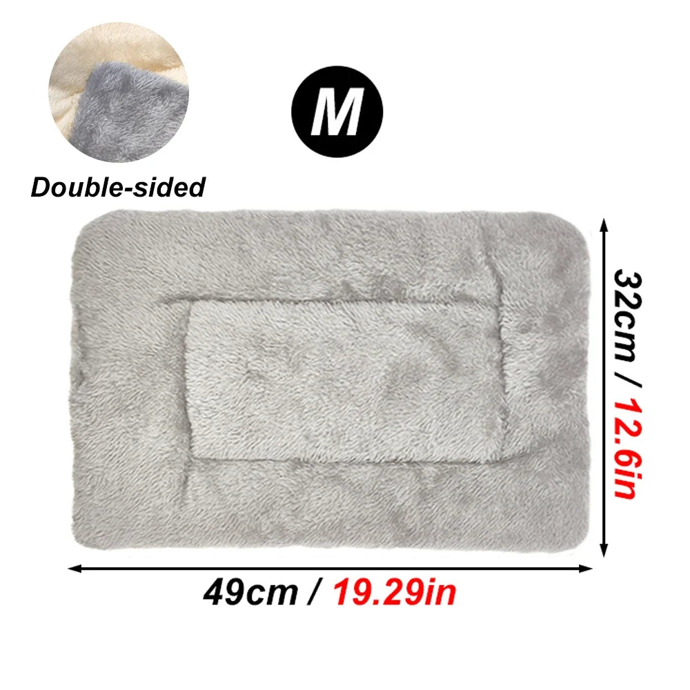 Soft Warm Winter Reversible Plush Hamster Pad – 4 Colors