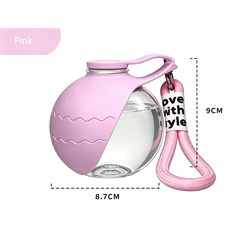 Silicone Spherical Portable Dog Water Bottle