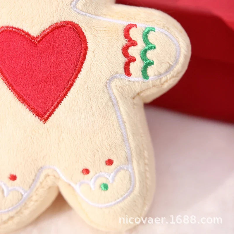 Pet Christmas Plush Sound Toy Thorn Bear - MyPetDollar.com