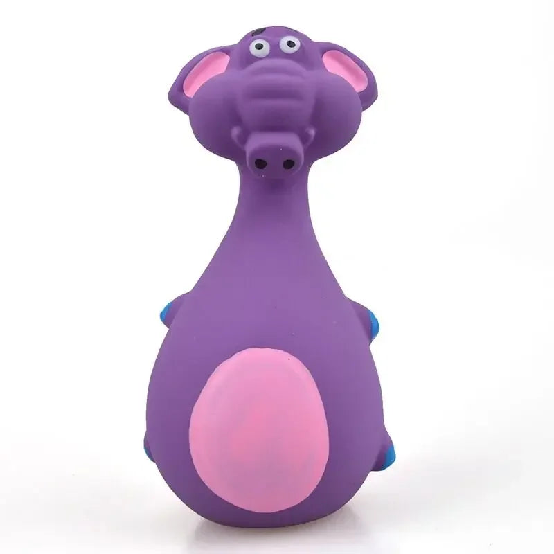 Squeaky Dog Rubber Toys Bite Resistant Latex Chew – Dog Supplies