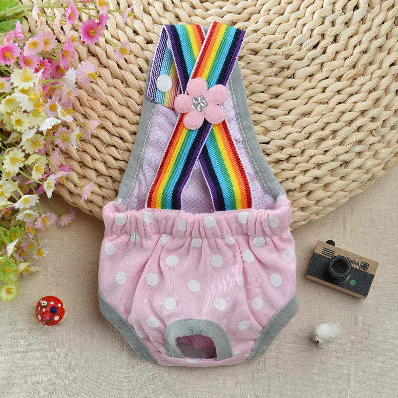 Cat Dog Female Panties Denim Strap Pet - MyPetDollar.com