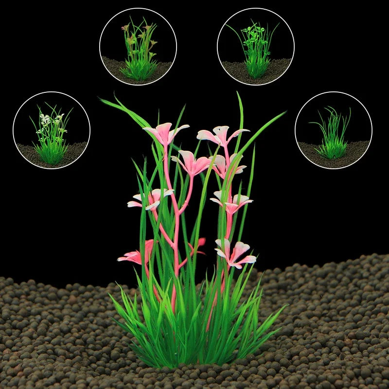 1PC Vibrant Artificial Aquarium Plants - MyPetDollar.com