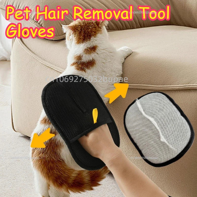 Pet Hair Removal Glove Cat & Dog Reusable - MyPetDollar.com