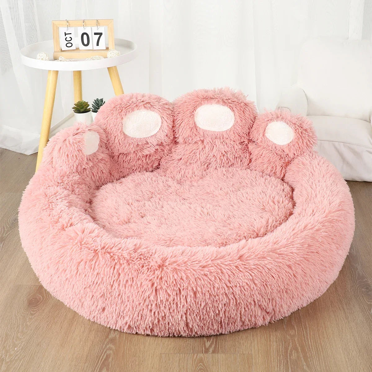 Fluffy Dog Bed Winter Warm Large Pet - MyPetDollar.com