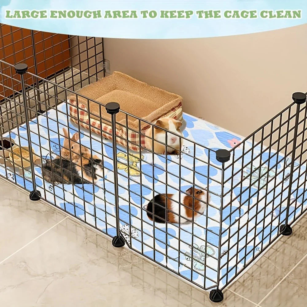 1PC Print Guinea Pig Pee Pad Reusable Cage - MyPetDollar.com