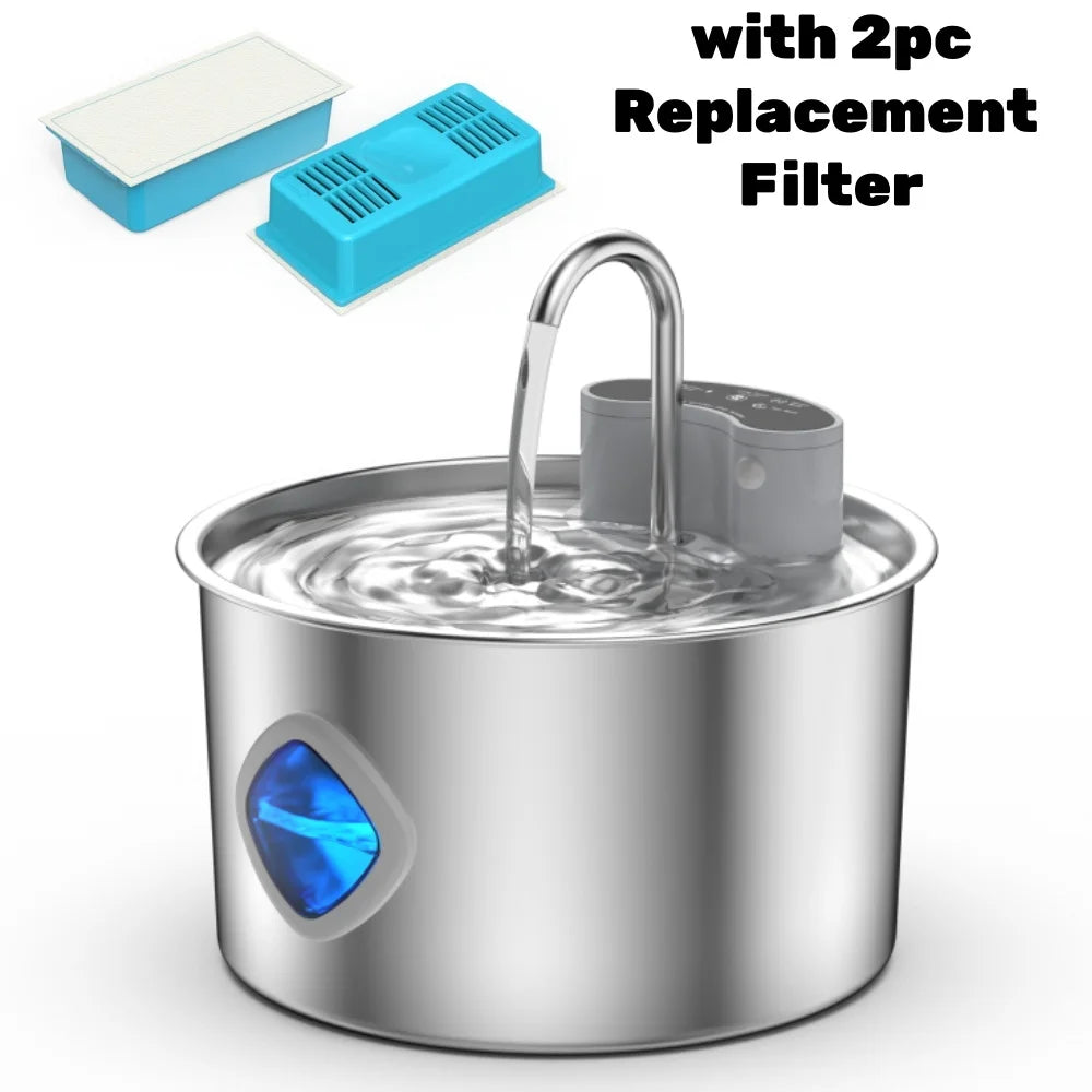 3.2l Large Cat Water Fountain, Rechargeable