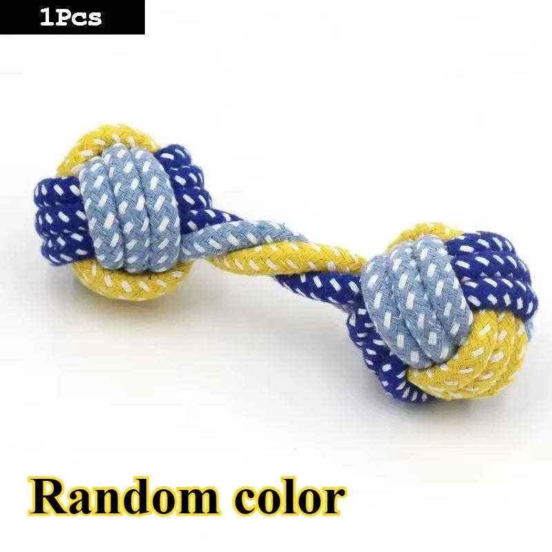 Durable Braided Cotton Rope Dog Chew Toys, - MyPetDollar.com