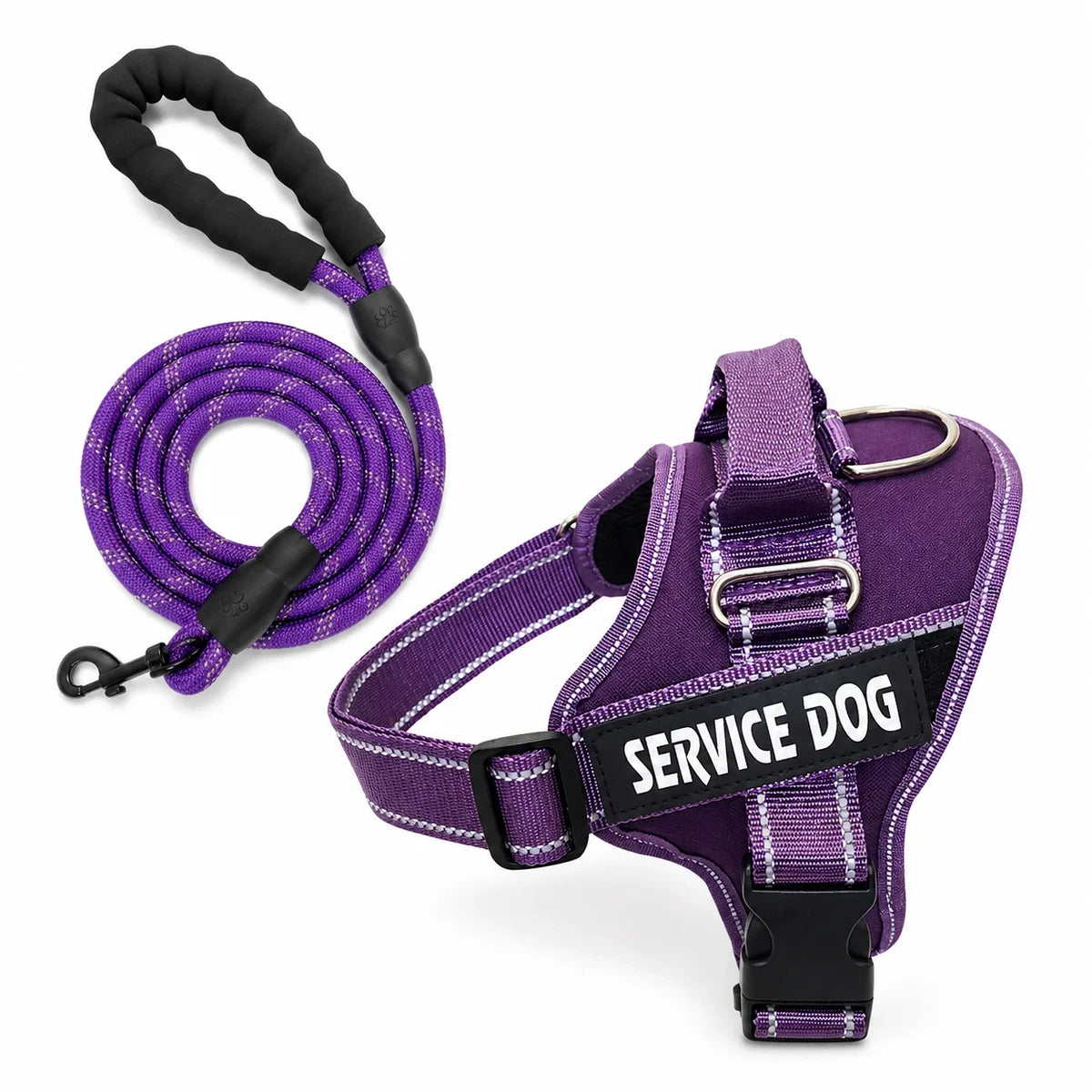 Nylon Dog Harness Personalized Reflective - MyPetDollar.com