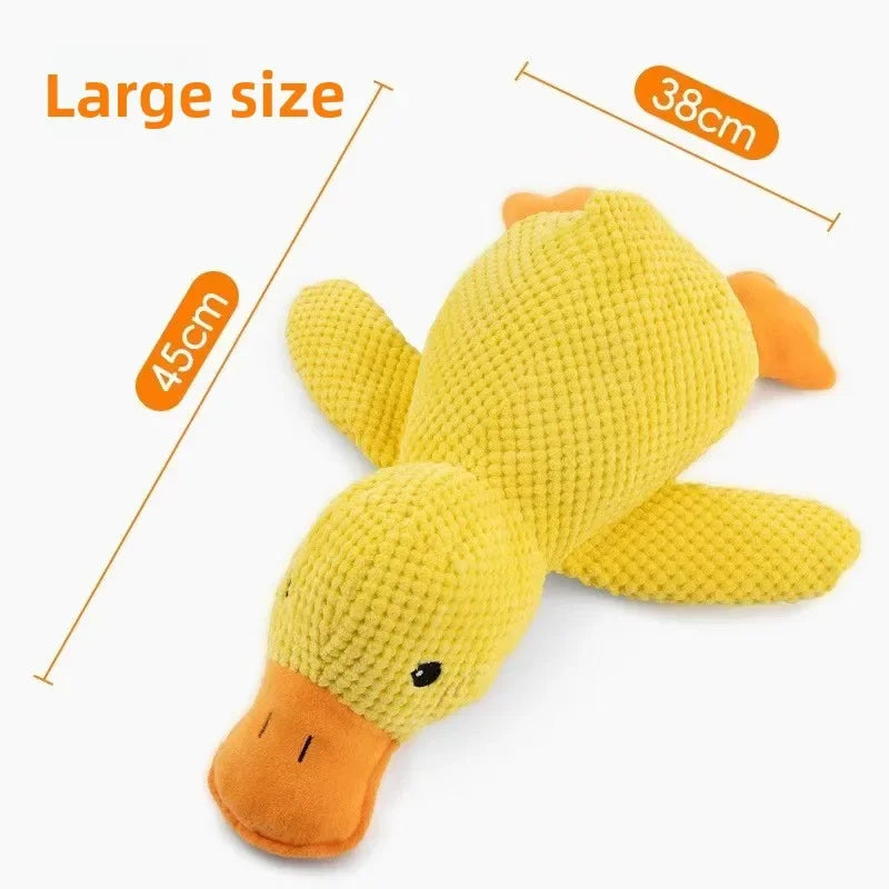 1 Things for Dogs Accessories Supplies Calming Duck Squeaky, Durable