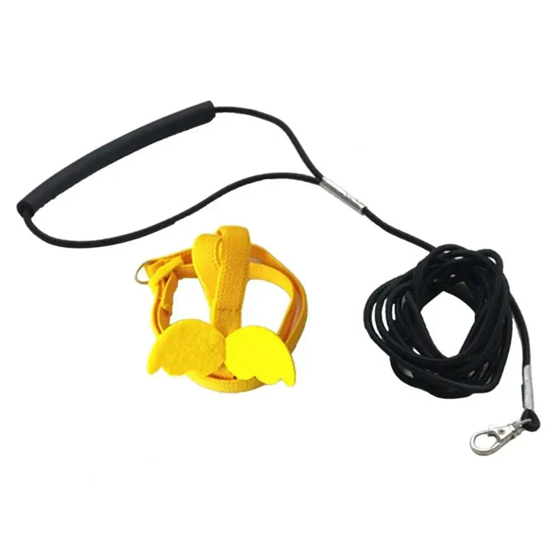Adjustable Parrot Bird Harness Lead Set – 7 Colors