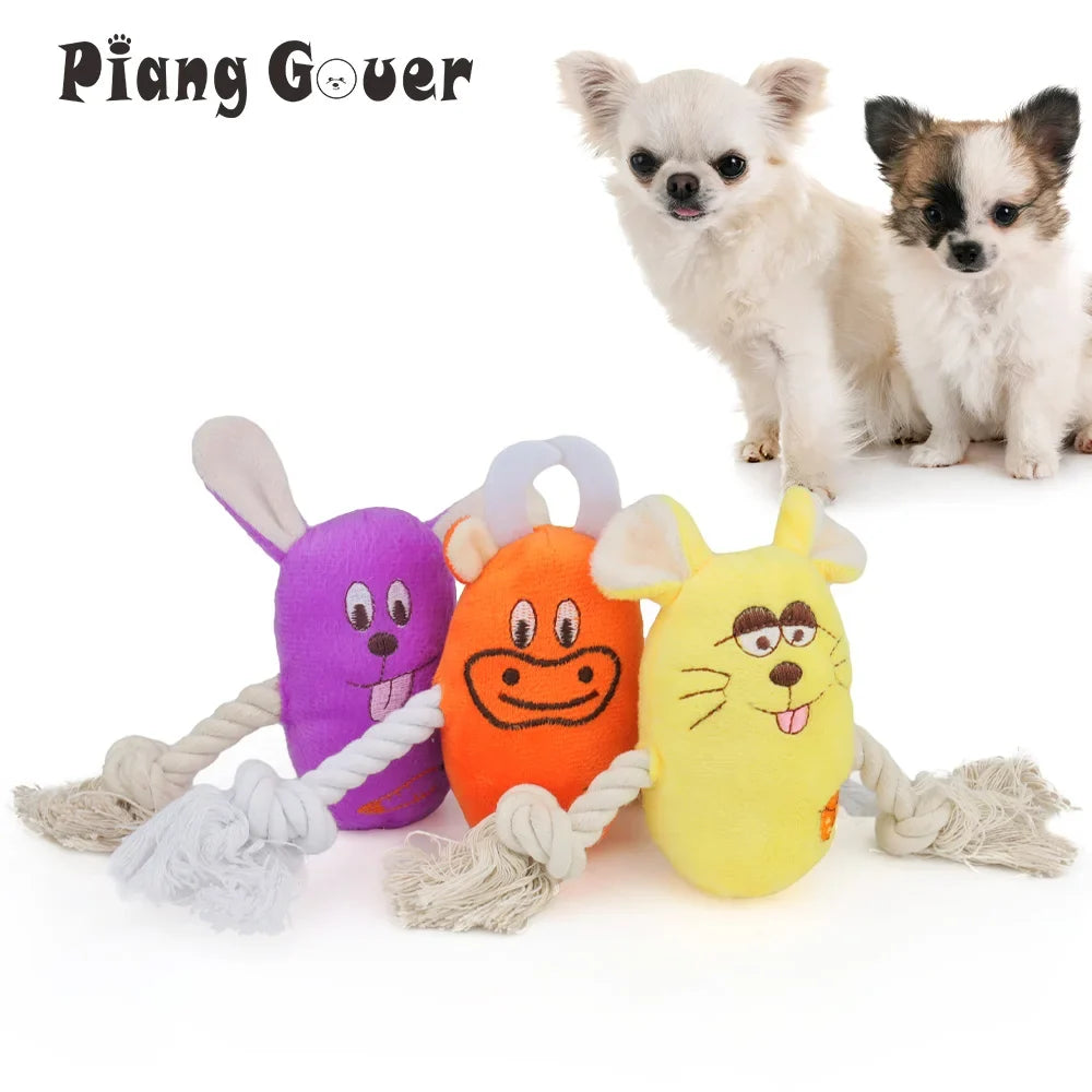Soft Plush Mouse Pet Toy Cute Animal Rabbit - MyPetDollar.com