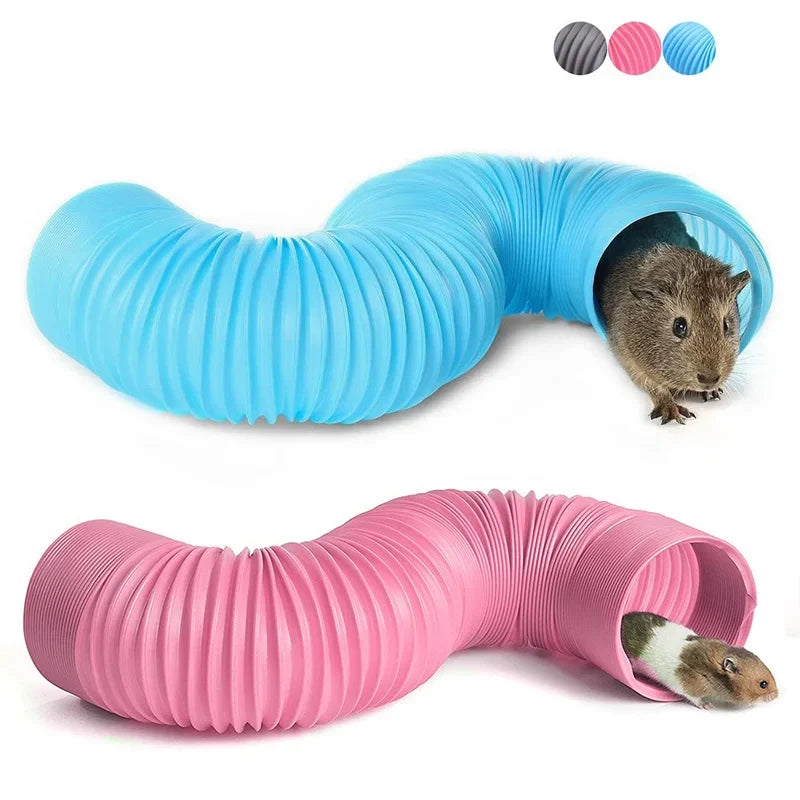 Pet Tunnel Collapsible Hamster Tunnel Tube - MyPetDollar.com