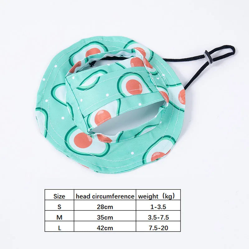 Pets Hat with Ear Holes Adjustable Baseball - MyPetDollar.com