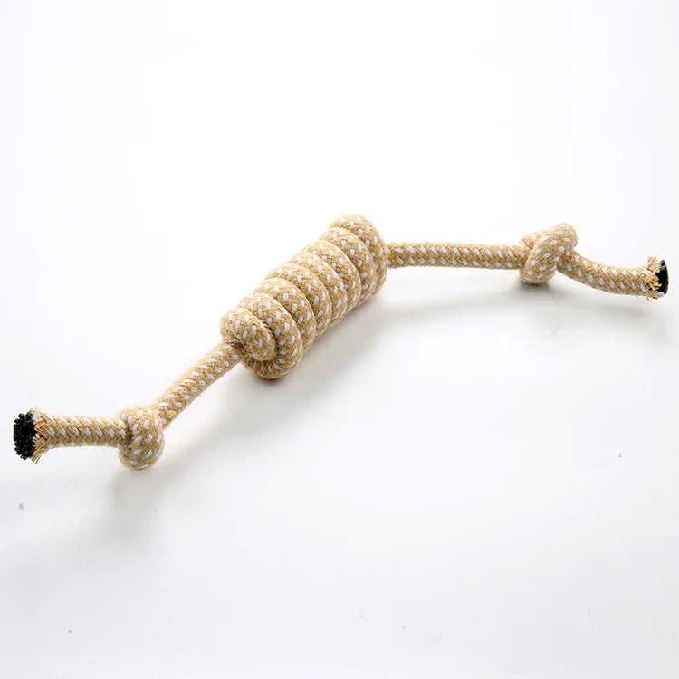 Dog Rope Chew Toy Outdoor Training Fun Playing Cat