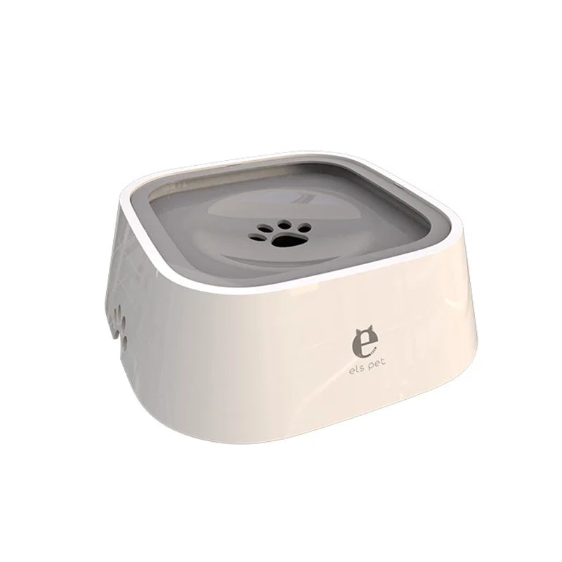 Dog & Cat Bowl Floating Water Drinker Not Wet Mouth Splash – Dog Supplies