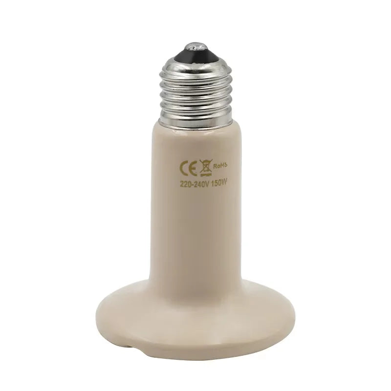 1Pcs Pet Heating Lamp Black Infrared Ceramic - MyPetDollar.com