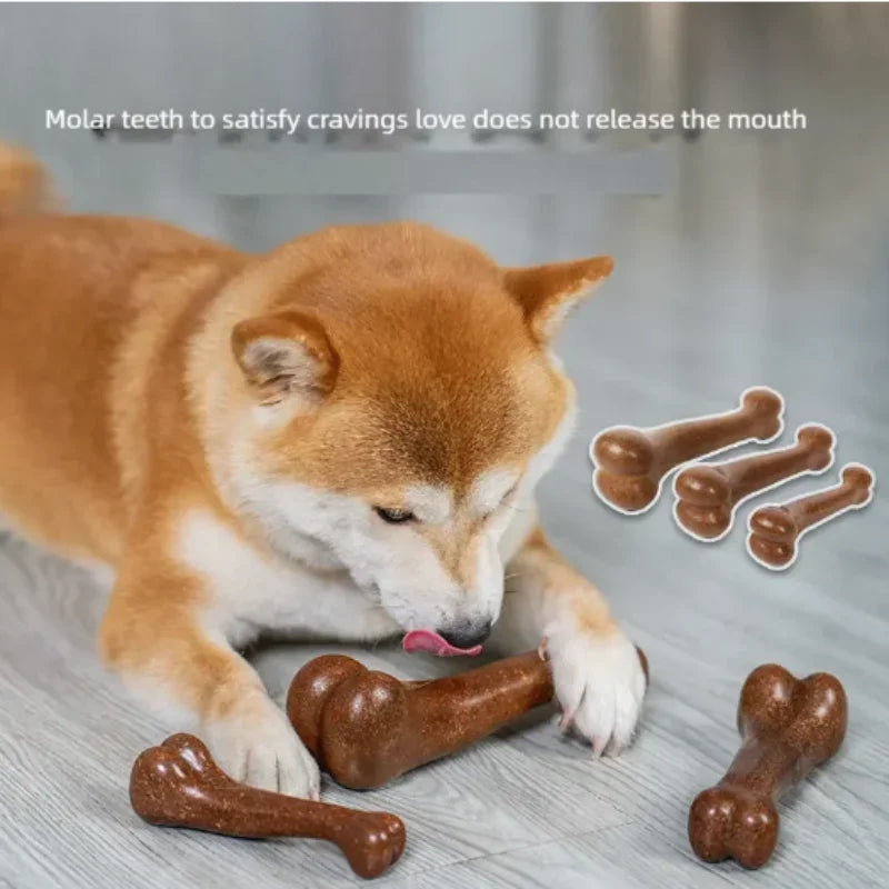 Natural Non-Toxic Dog Bone Chew Toy Nearly - MyPetDollar.com