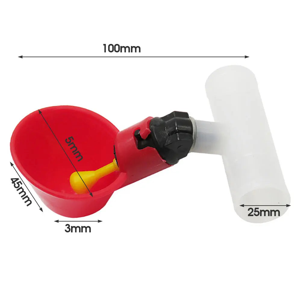 Farm Automatic Quail Drinker Plastic Chicken - MyPetDollar.com