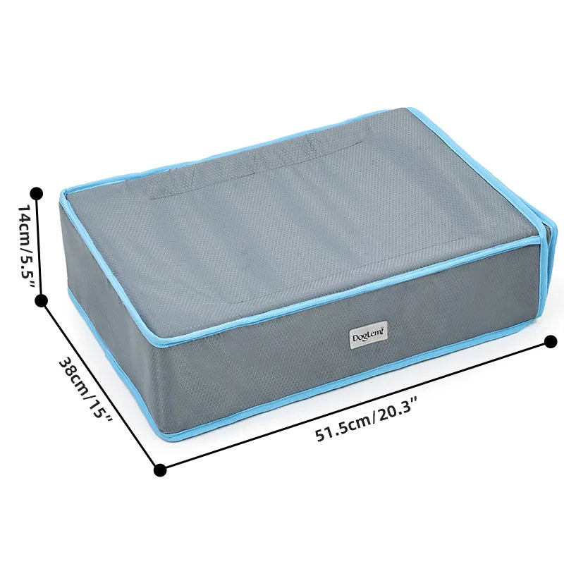 Summer Cooling Dog Bed for Small French Bulldog Removable, Washable