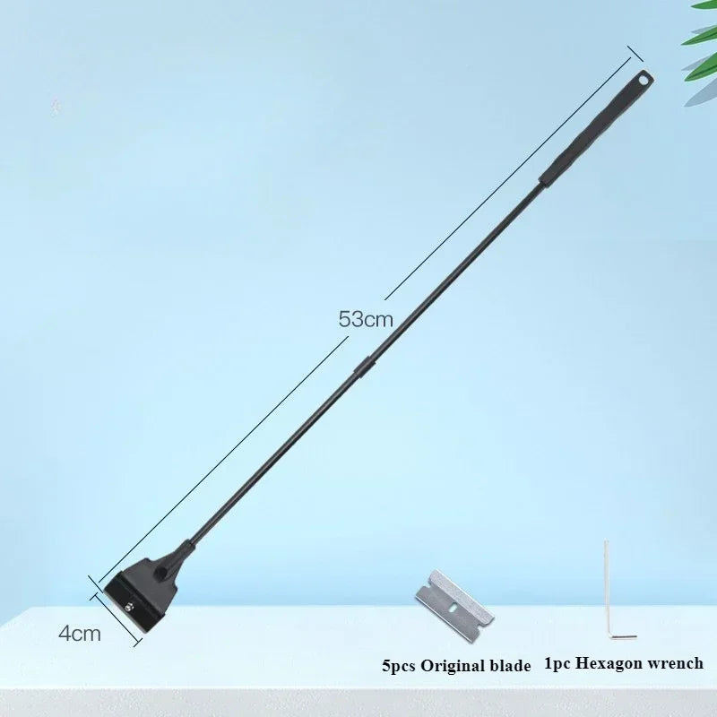 Fish Tank Cleaning Tool Flat Sand Algae Removal Dual Use Glass – 5 Colors