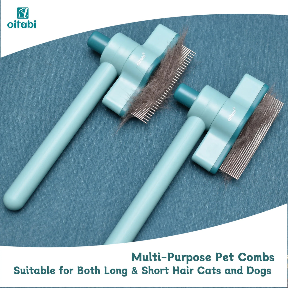 OITABI Pet Hair Removal Comb Flea Comb Cat - MyPetDollar.com