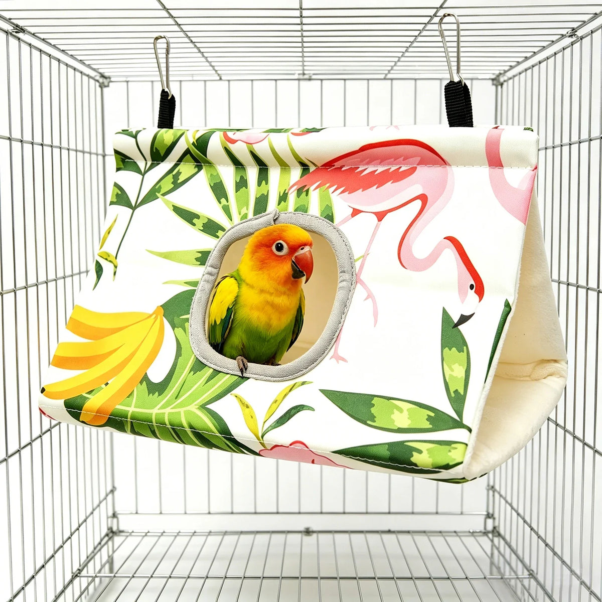 Hanging Bird Nest for Small Birds – Cozy - MyPetDollar.com