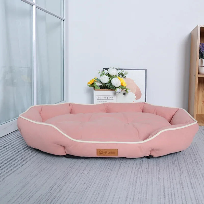 Large Dog Sofa Bed, Warm Plush Pet Sleeping - MyPetDollar.com