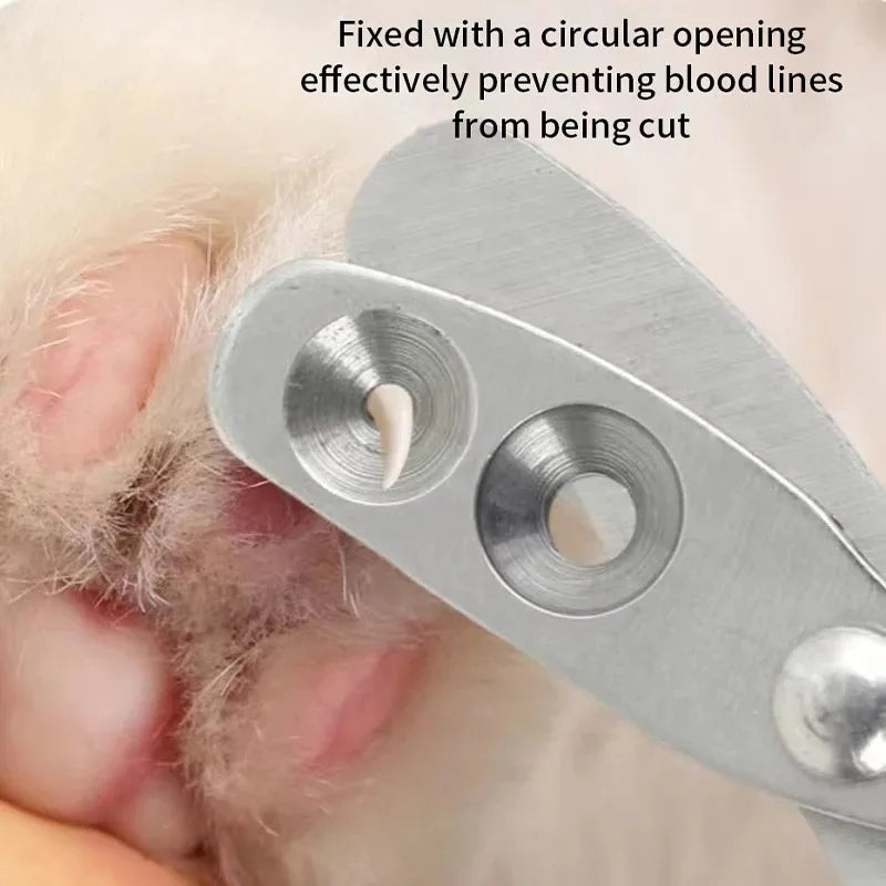 Professional Circular Hole Cat Nail Scissors – view 3