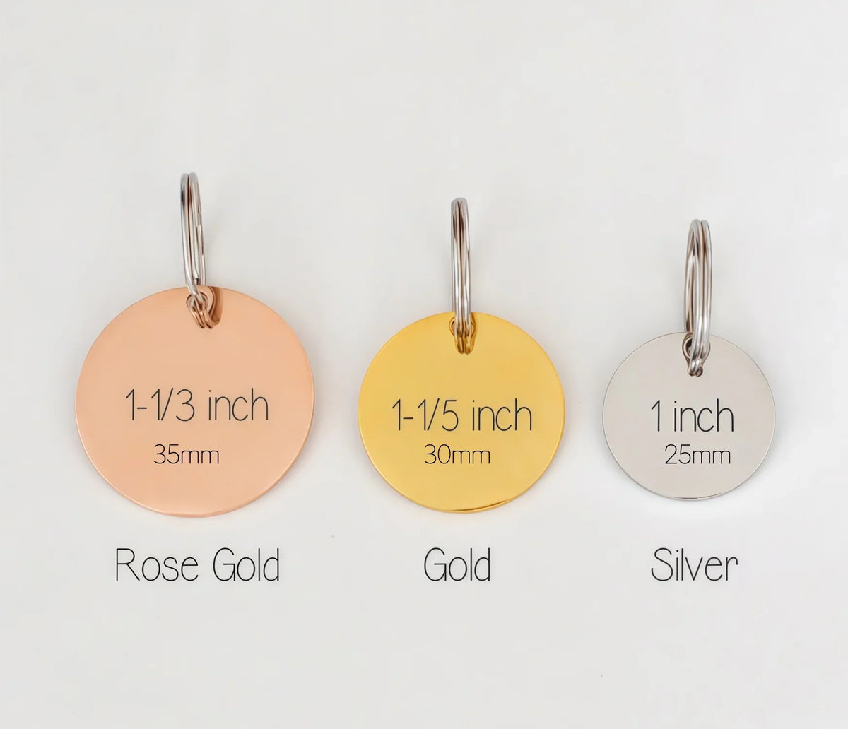 Personalized Pet Tag Custom Dog Tag Cat Tag - MyPetDollar.com
