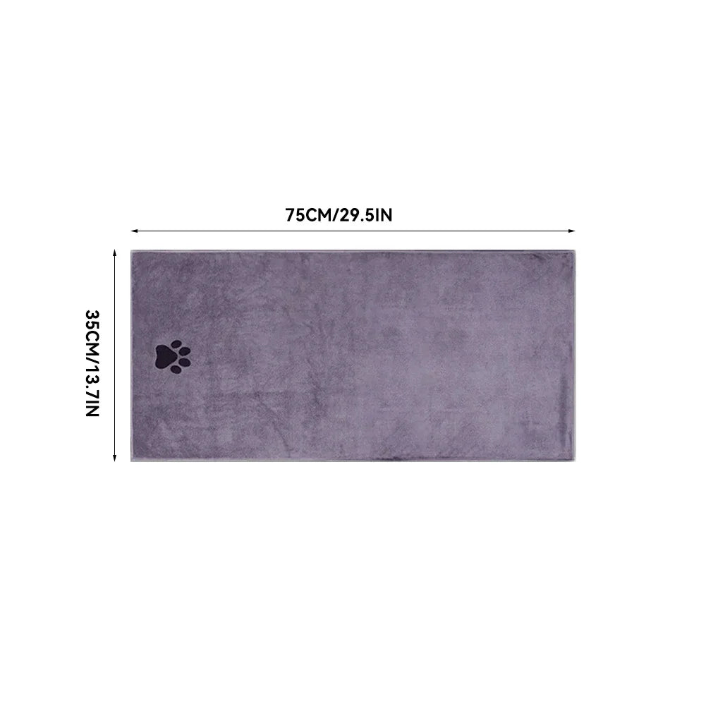 Soft 35 75cm 50 100cm Dogs Grooming Supplies Microfiber Pet Bath