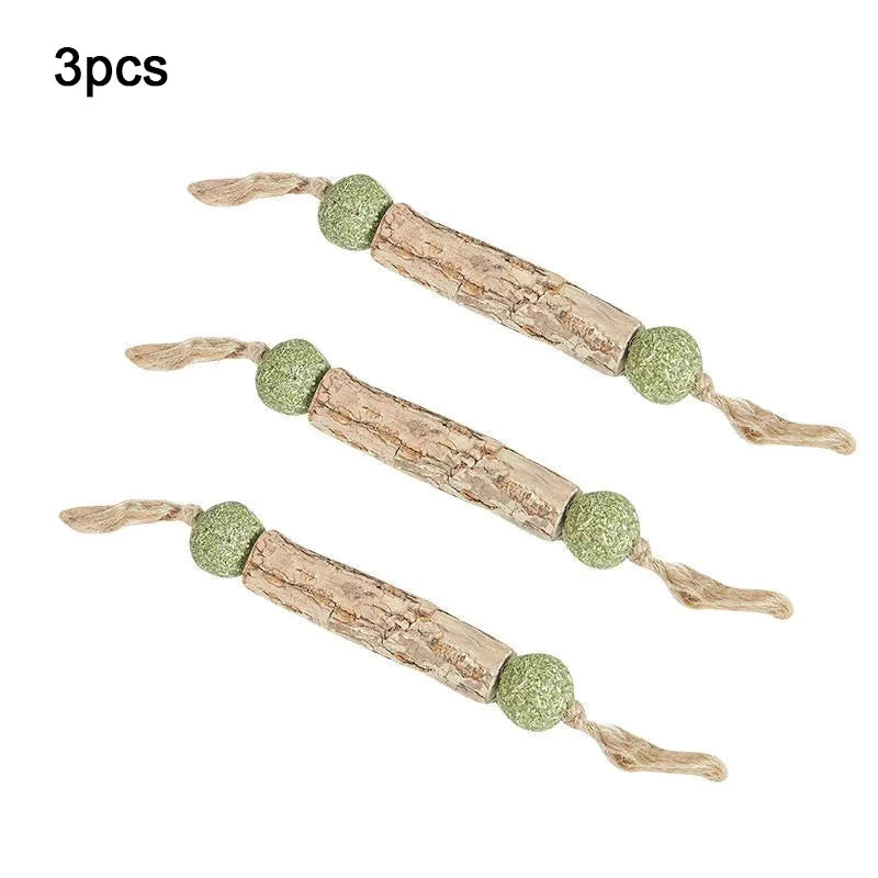 Cat Toys Pet Sticks Cleaning Tooth Catnip Bite Resistant Teeth