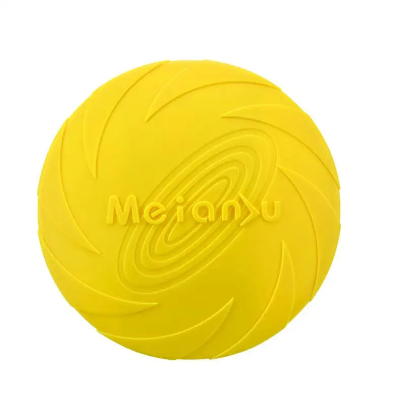 Dog Flying Disc Toy Rubber Pet Bite - MyPetDollar.com