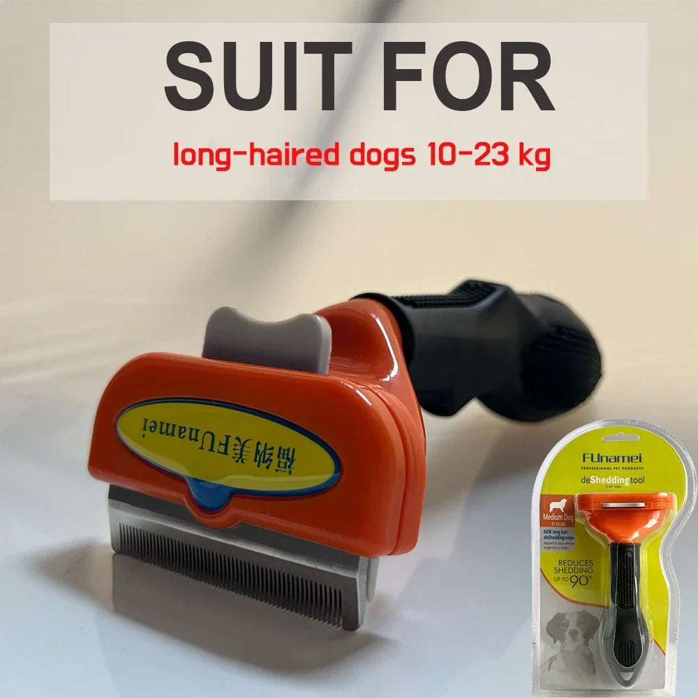Pet Brush for Dogs & Cats Grooming Comb