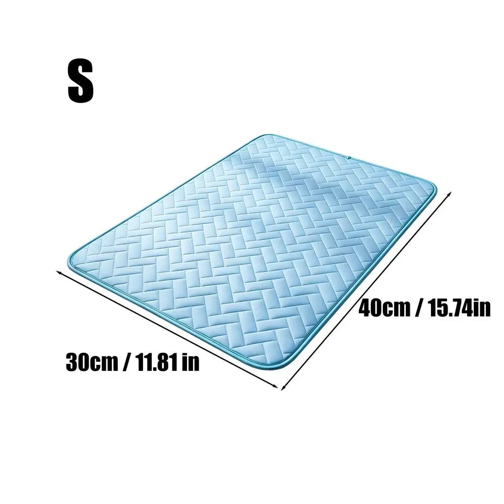Cooling Pet Crate Cold Pad Puppy Heat Absorption Mat