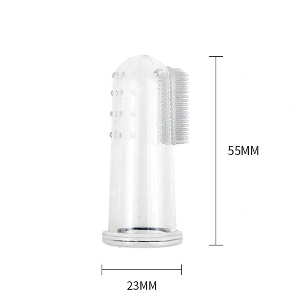 Pet Silicone Finger Cots Toothbrush Cats - MyPetDollar.com