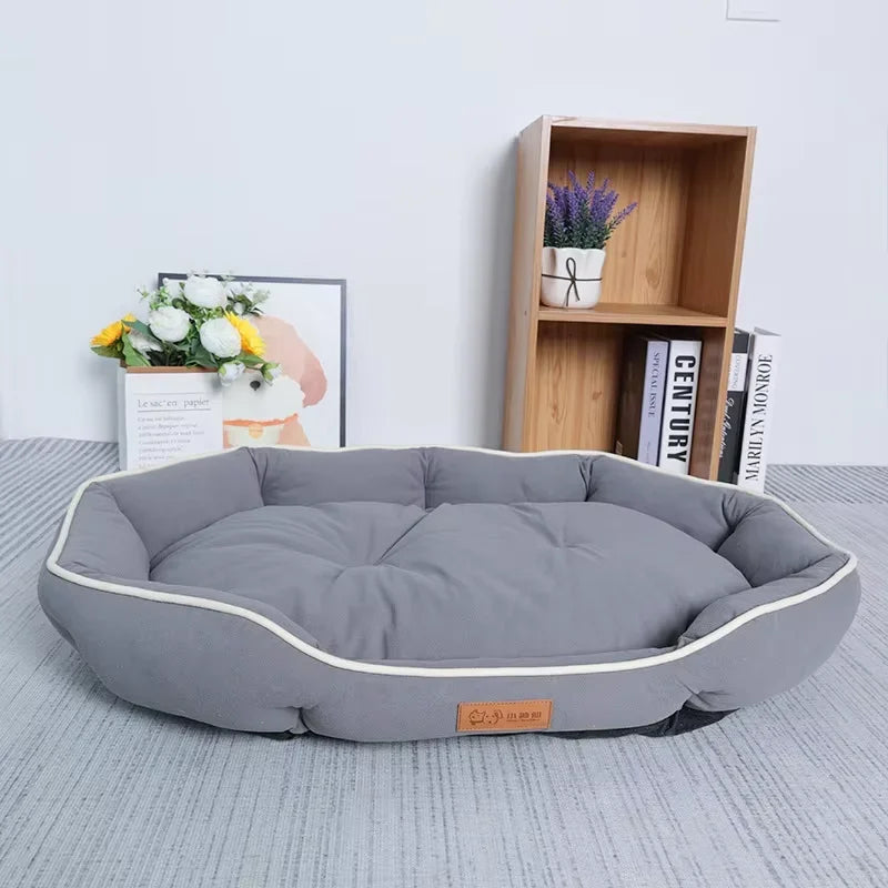 Large Dog Sofa Bed, Warm Plush Pet Sleeping - MyPetDollar.com