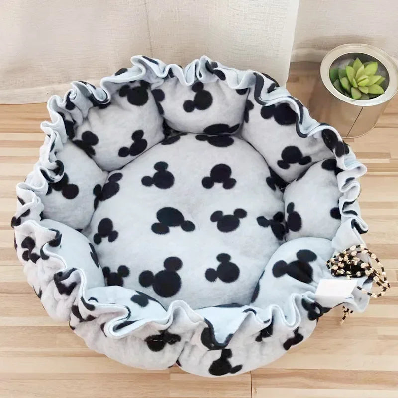 Soft Cat Bed Fluffy Adjustable Cat Cushion - MyPetDollar.com