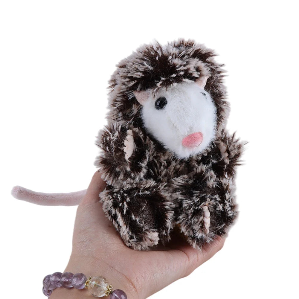 Kawai Lil Baby Possum Plush Toys Movie Stuffed Animal Soft for Small Pets