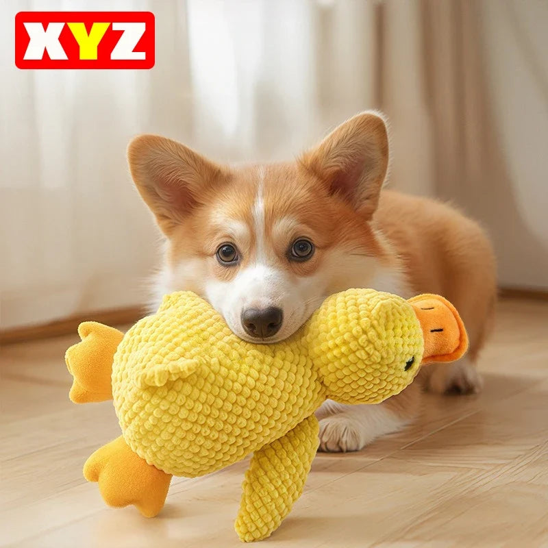 Pet Plush Toy Dog Calming Duck Companion - MyPetDollar.com