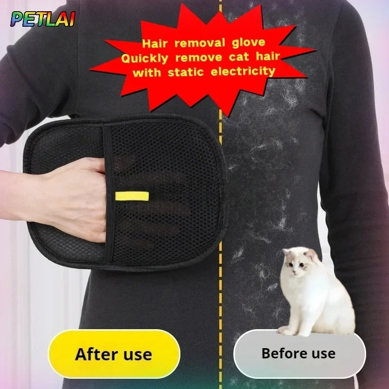 Bidirectional Static Pet Hair Removal Glove - MyPetDollar.com