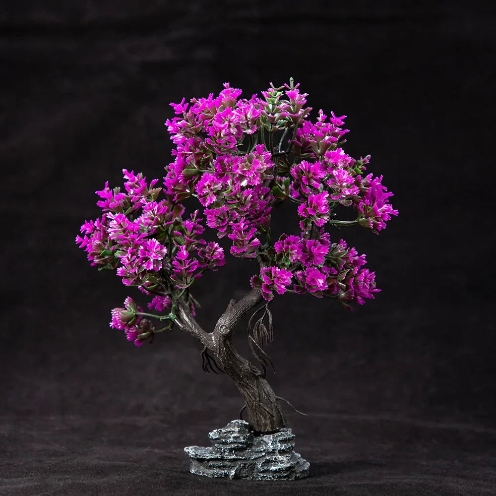 Simulation Moss Tree Fish Tank – 4 Colors
