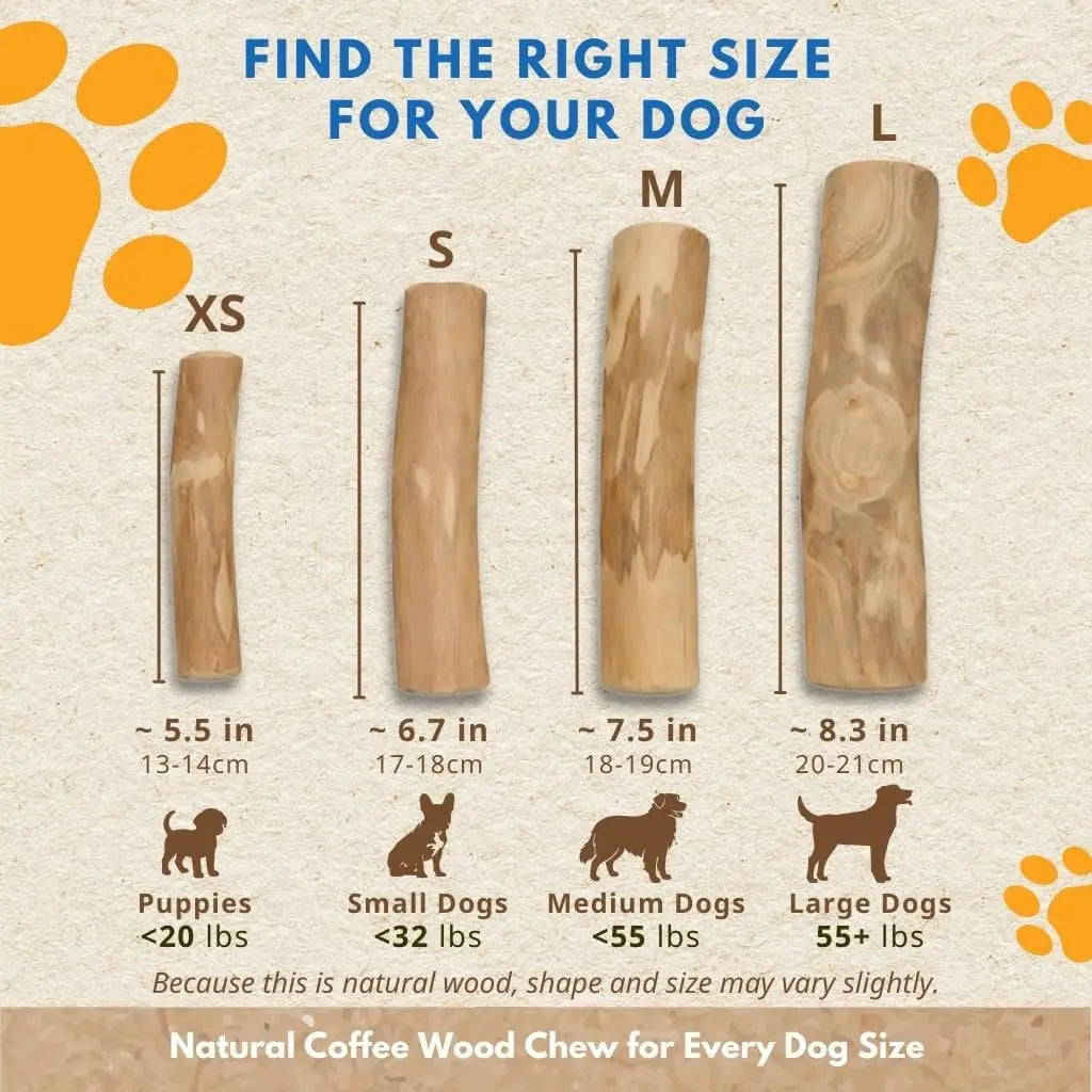 Coffee Wood Dog Chew Stick - Coffee Wood - MyPetDollar.com