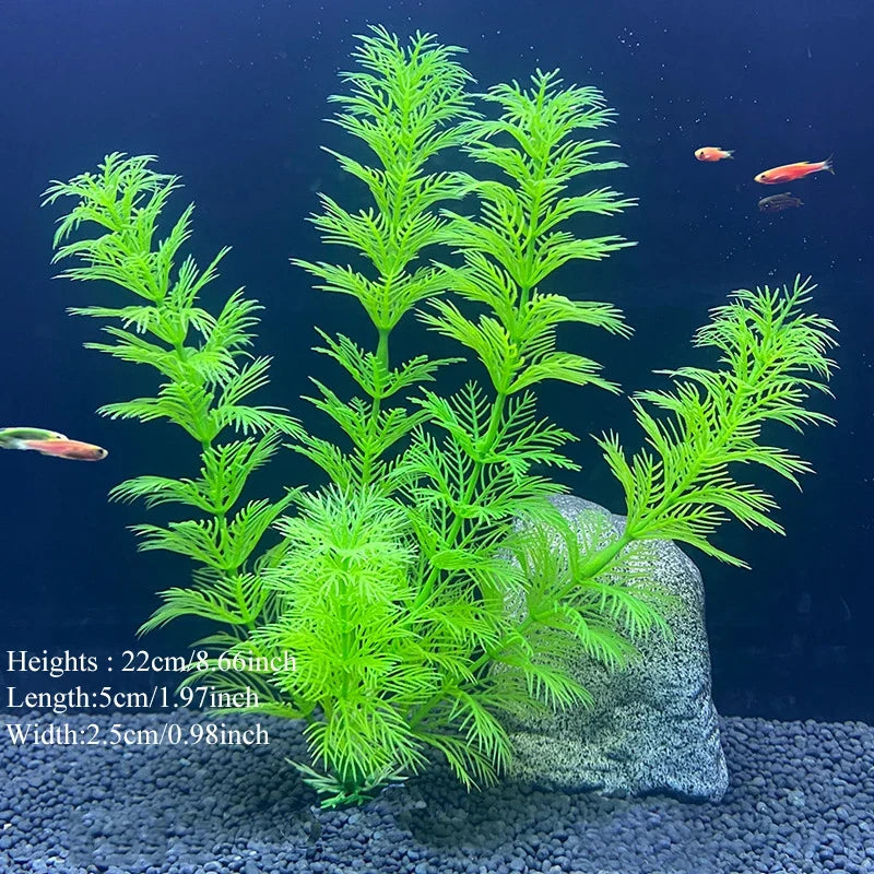 Artificial Aquarium Decor Plants Plastic - MyPetDollar.com